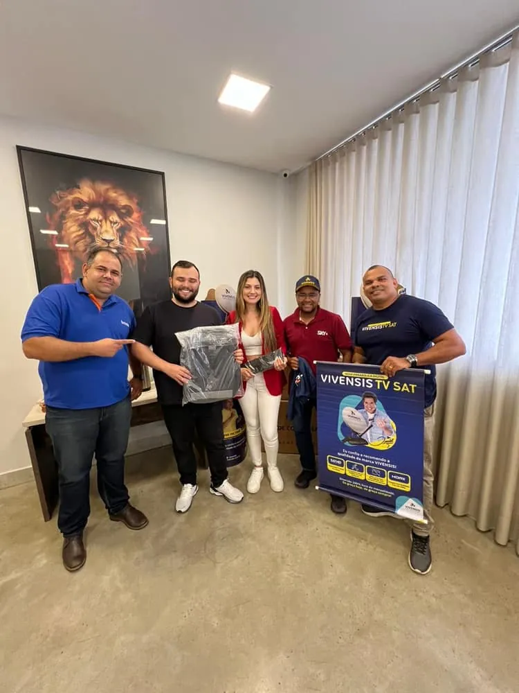 Parceiro com a linha Vivensis TV SAT